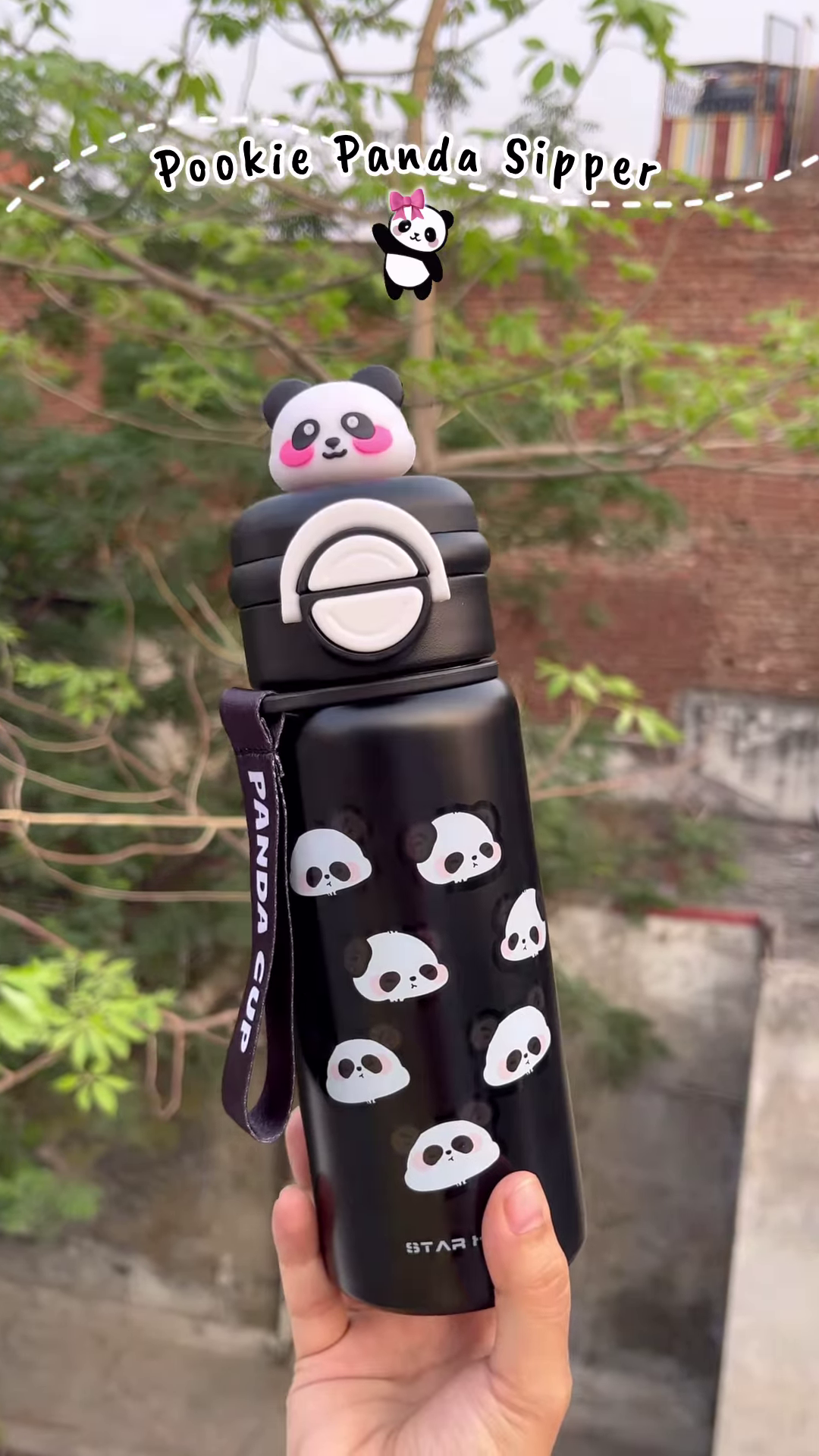 πΌπ§ Pookie Panda Sipper Bottle β Stay Cute, Stay Hydrated! π