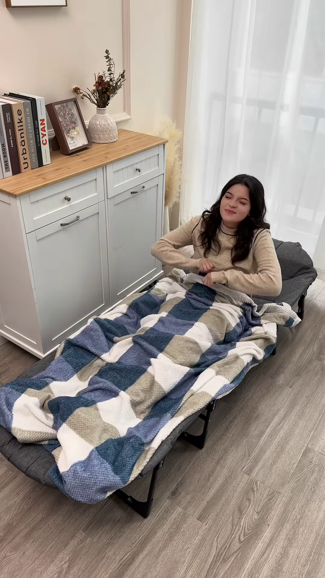 Portable Folding Camping Cot for Comfortable Outdoor Sleeping