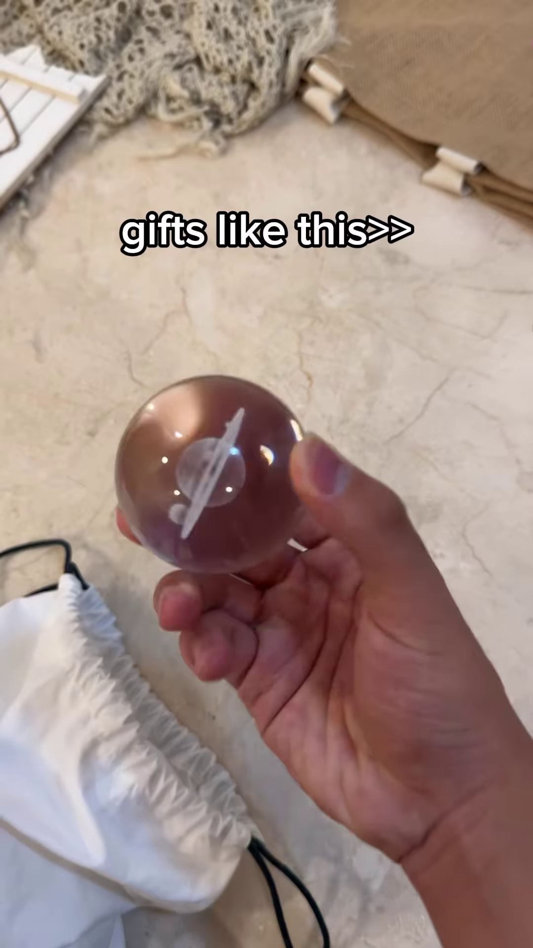 Glowing Crystal Ball Night Lights with 3D Space Designs – Planets and Galaxy
