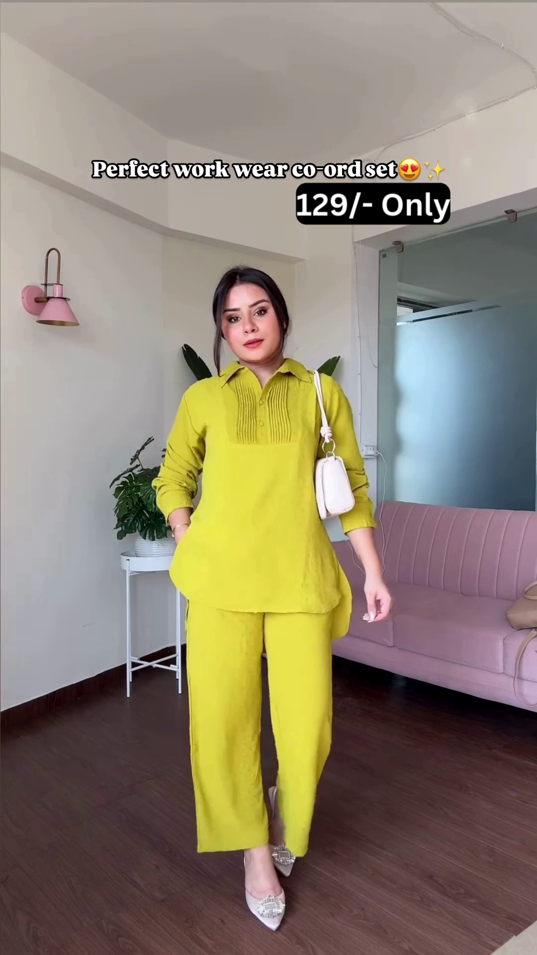 Comfortable Knit Co-ord Set with Textured Detail for Work or Casual Wear