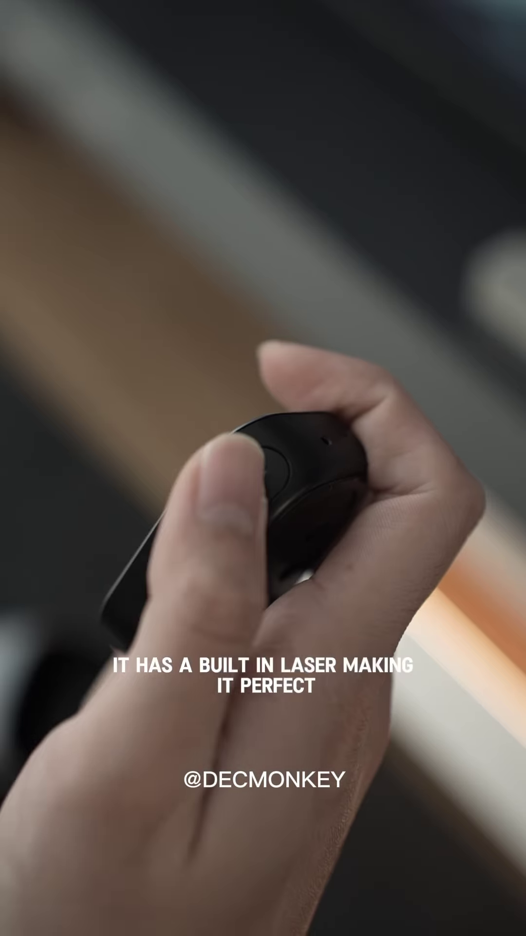 Ergonomic Wireless Mouse with Touch Scroll and Customizable Gestures