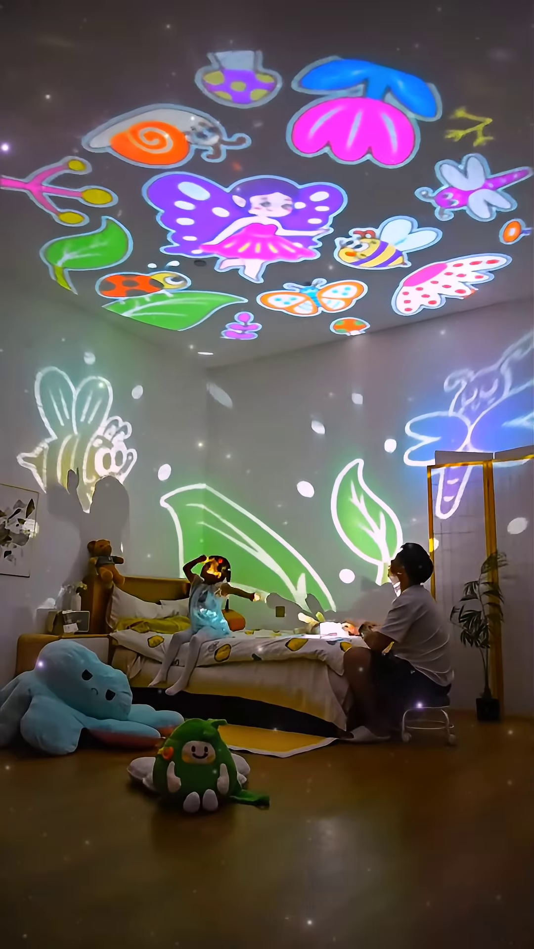 ✨ Jellyfish Galaxy Night Lamp – Dive Into Dreamland! 🌊🐙