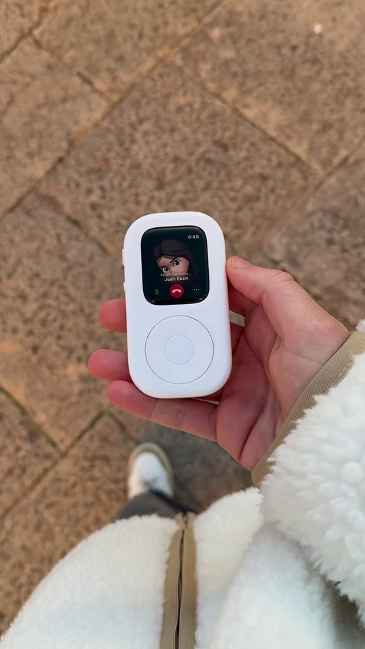 Compact Digital Music Player with Click Wheel Interface