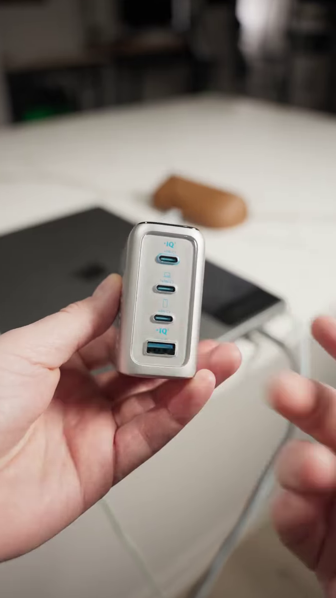 Compact Smart Power Meter with Digital Display for Energy Monitoring