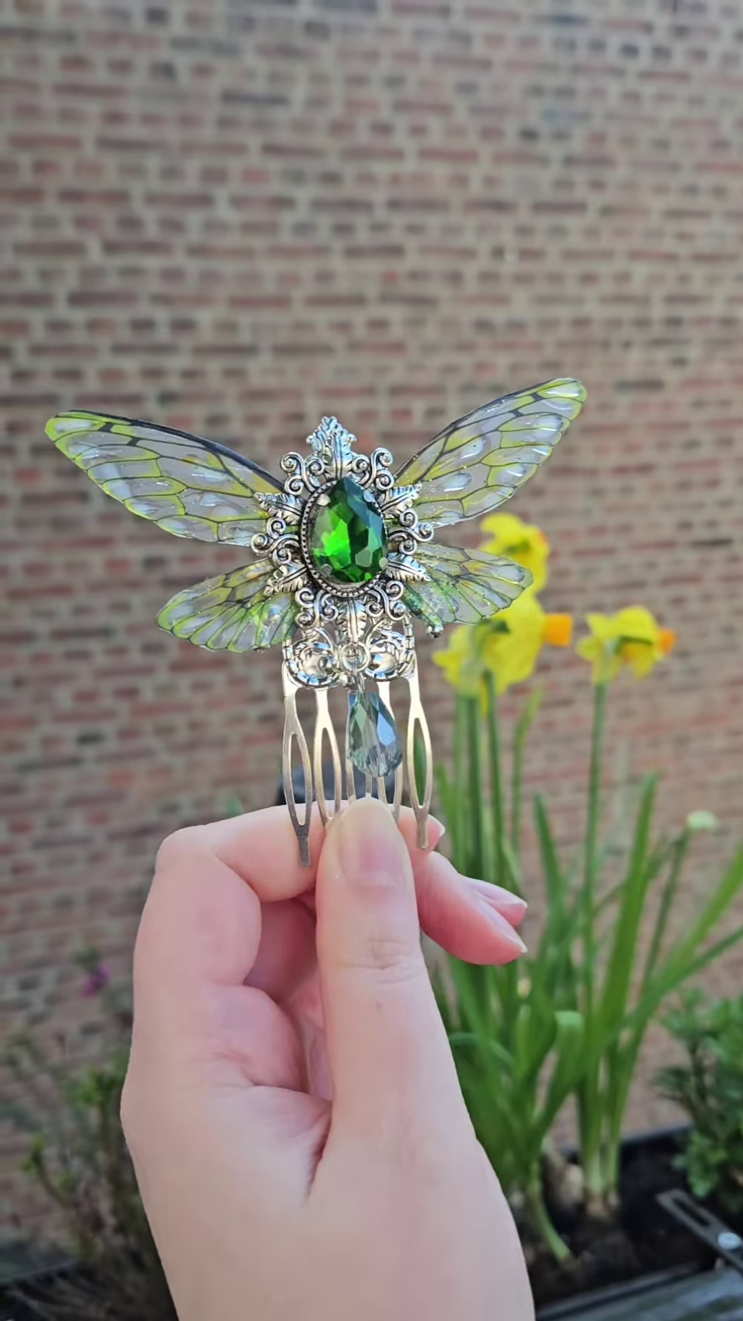 Enchanting Dragonfly Bracelet with Gemstone Detail